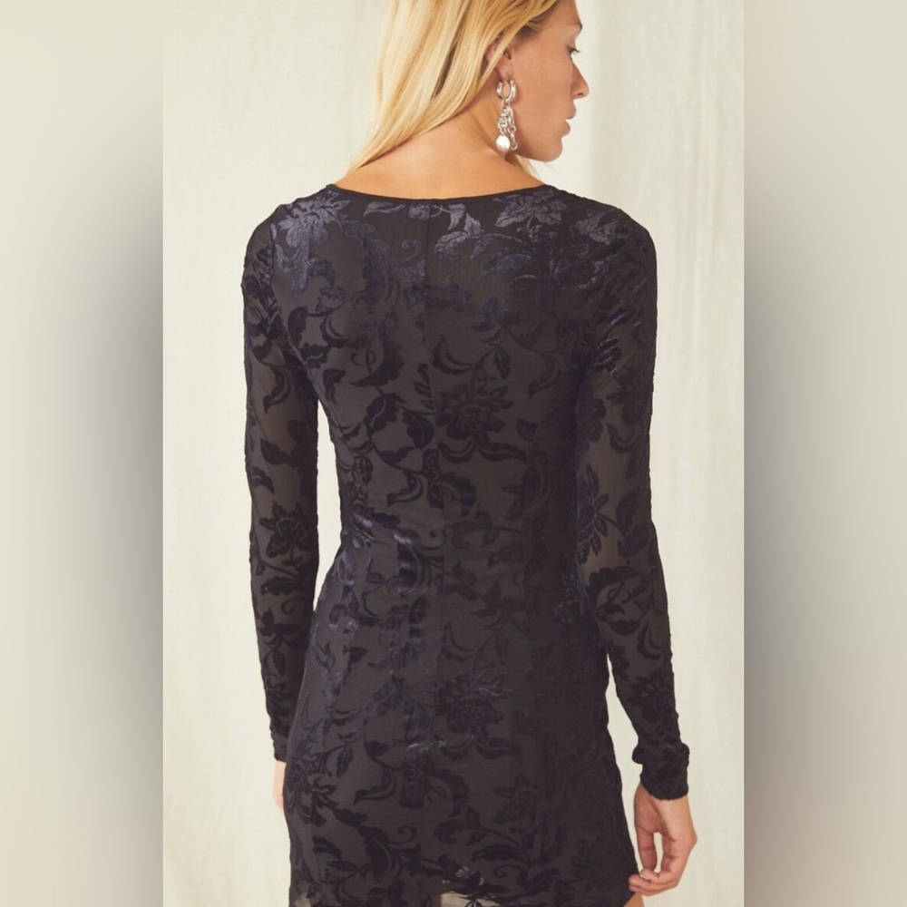 Free People Lotta Love Black Slip Dress - Picture 5 of 16